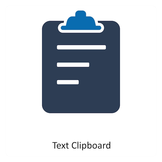 Tablero de recortes de texto