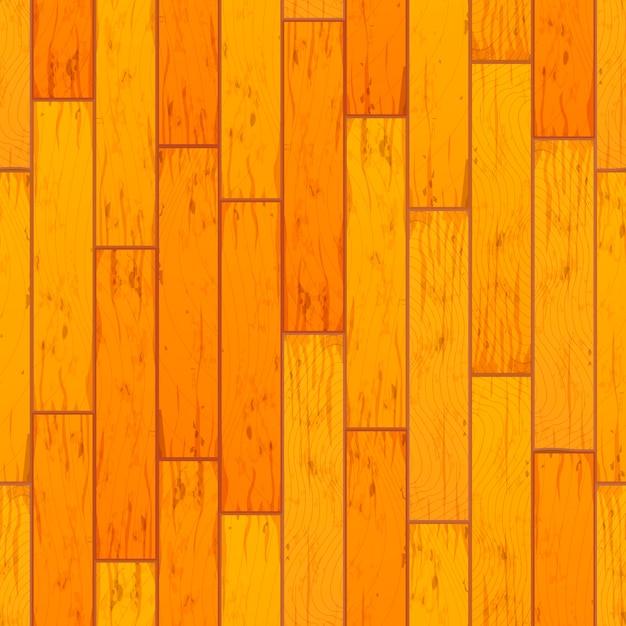 Tableros de madera amarillos brillantes en fila de patrones sin fisuras