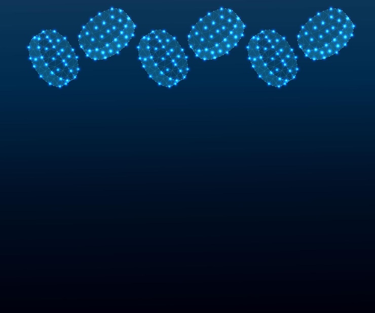 Vector tableta de drogas polígono azul hasta 1