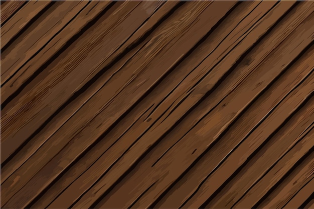 Tablón de madera textura grunge vintage fondo impresión vector marrón natural