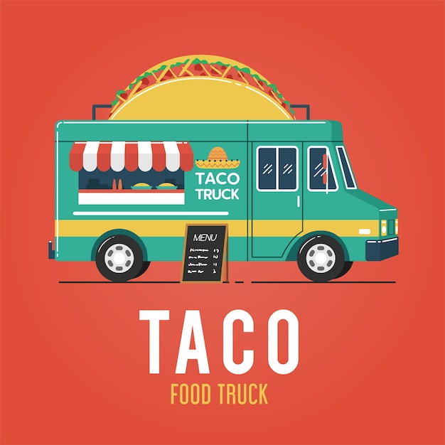 Taco food truck