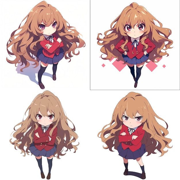 Vector taiga aisaka (en inglés)