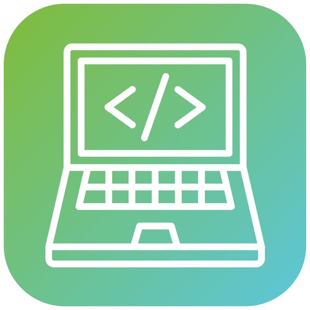 Taller de codificación de diseño vectorial Estilo de icono