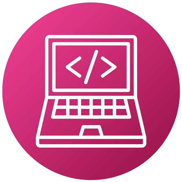 Taller de codificación de diseño vectorial Estilo de icono