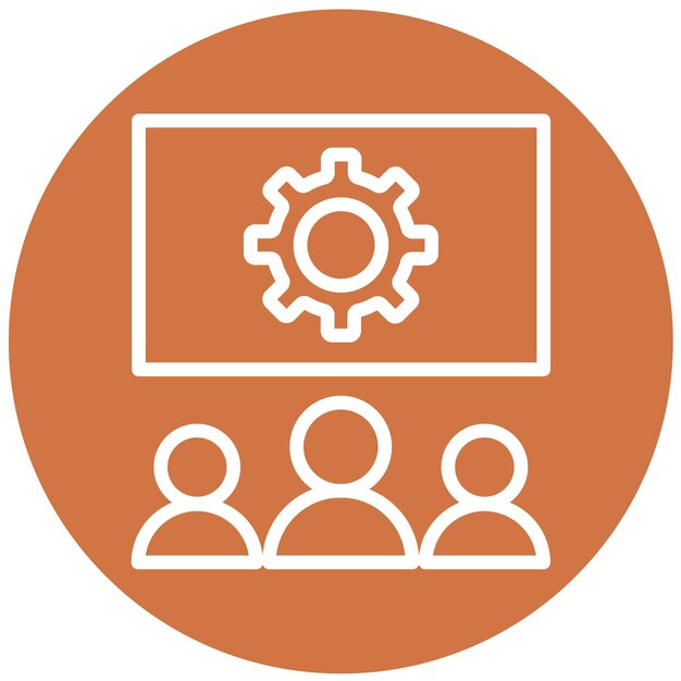 Taller de diseño vectorial Estilo de icono