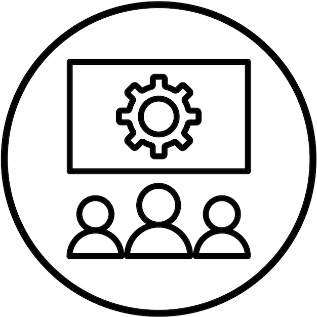 Taller de diseño vectorial Estilo de icono