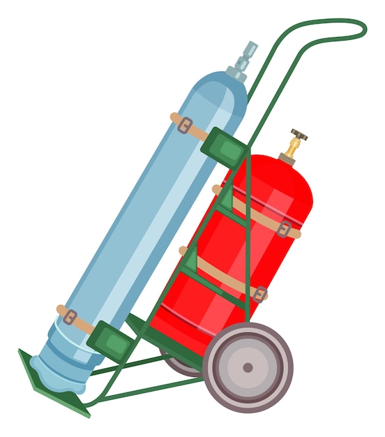 Vector tanque de cilindro de gas