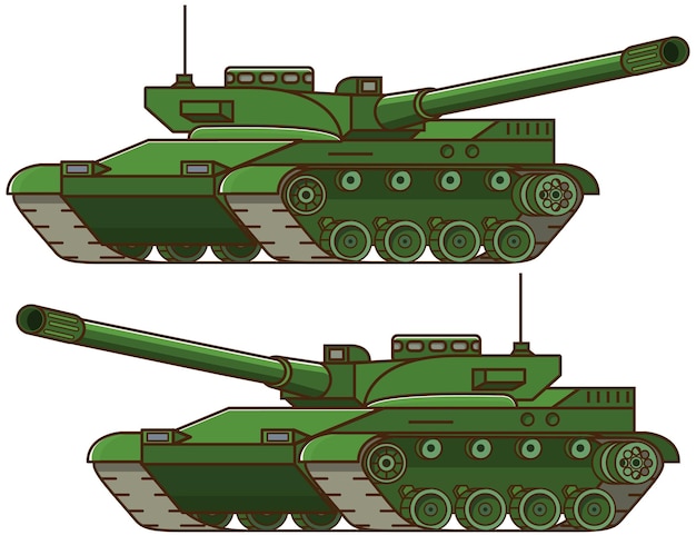 Tanque moderno militar