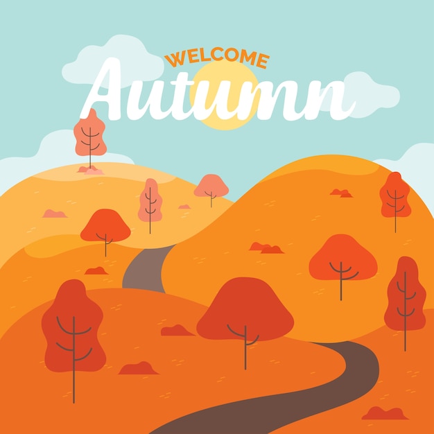 Por la tarde Autumn Hills con Road