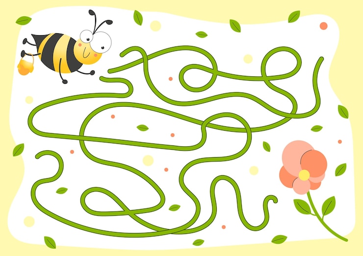 Vector tareas preescolares para niños.