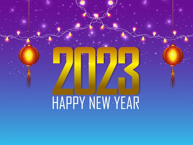 tarjeta de año nuevo 2023