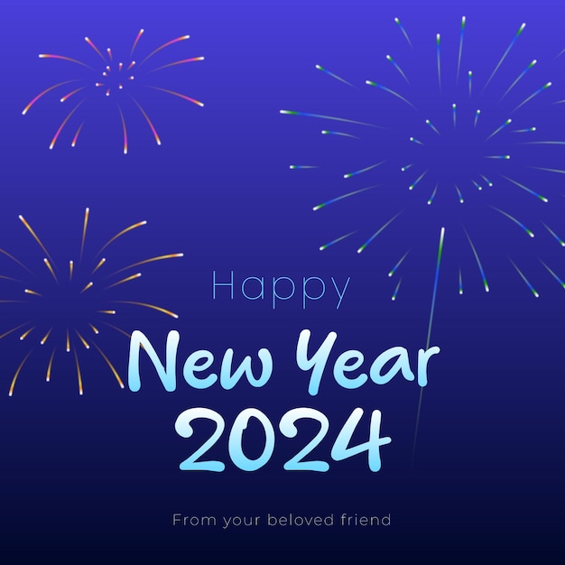 tarjeta de año nuevo