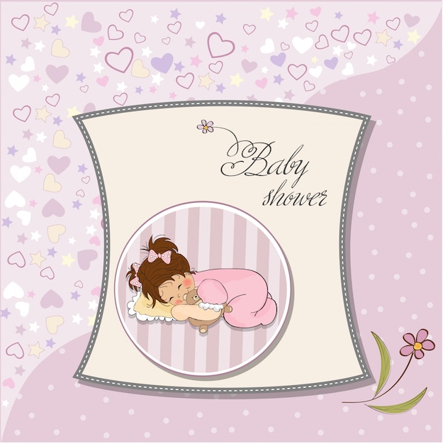 Tarjeta de baby shower