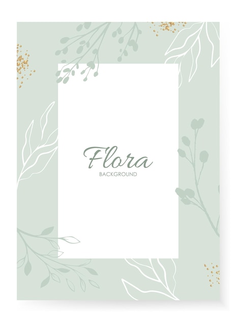 Tarjeta de boda con bordes decorativos florales hermosas flores de orquídeas guardar la fecha vector hermoso