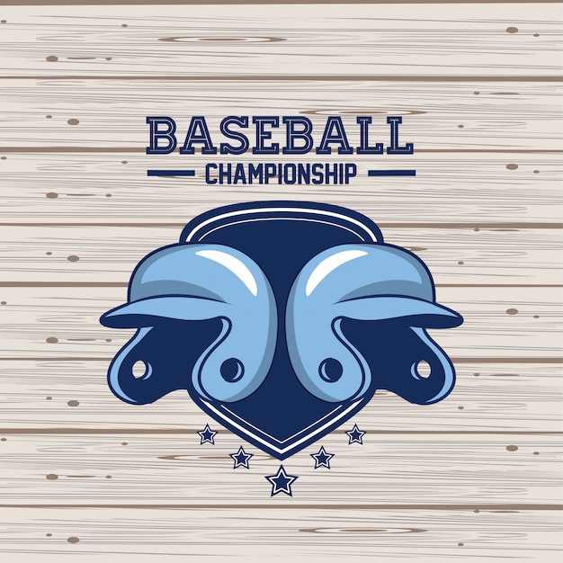 Tarjeta de campeonato de beisbol