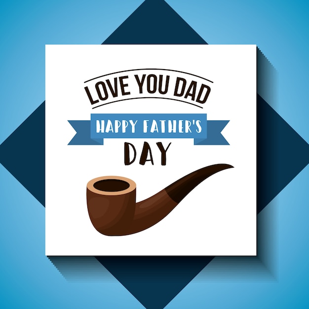 Tarjeta de celebración del día de padres