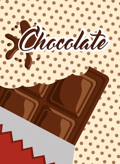 tarjeta de chocolate cacao