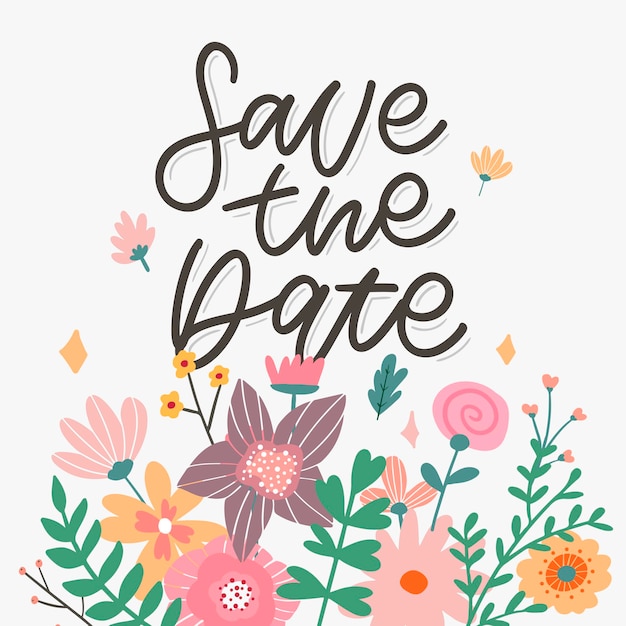 Tarjeta de concepto de primavera encantadora. Impresionantes flores y pájaros realizados en técnica de acuarela.