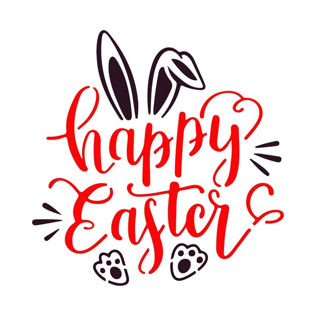 tarjeta creativa de Feliz Pascua