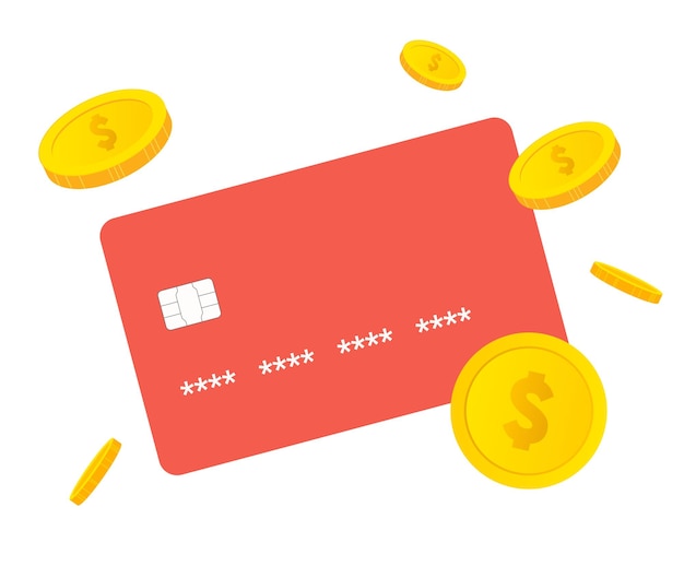 tarjeta de credito icono de tarjeta de credito vector de tarjeta de credito reembolso reembolso en efectivo oferta especial beneficio comercial