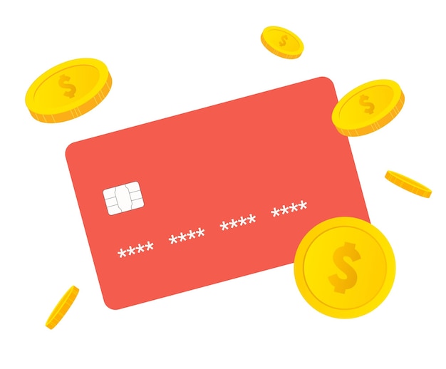 tarjeta de credito icono de tarjeta de credito vector de tarjeta de credito reembolso reembolso en efectivo oferta especial beneficio comercial