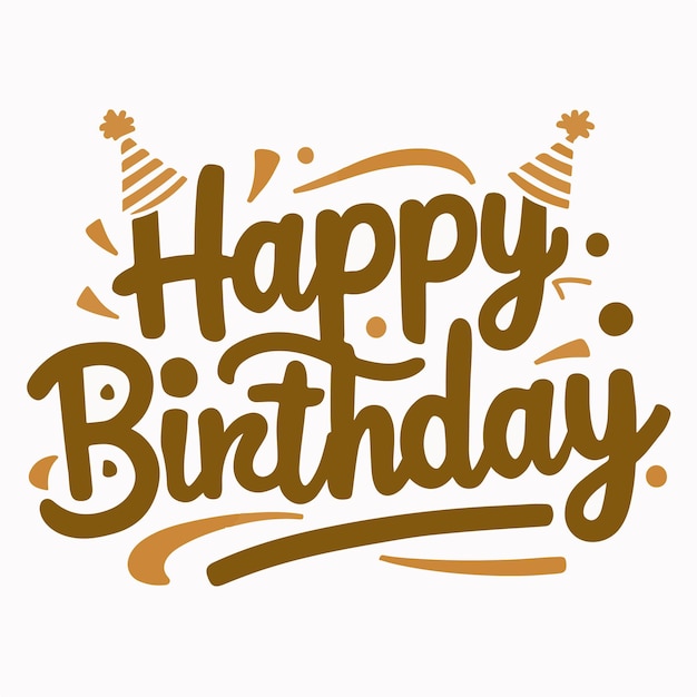 una tarjeta de cumpleaños con un feliz cumpleaños escrito en ella