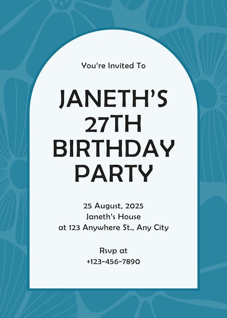 Tarjeta de cumpleaños