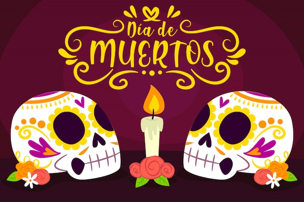 Tarjeta del día de la muerte