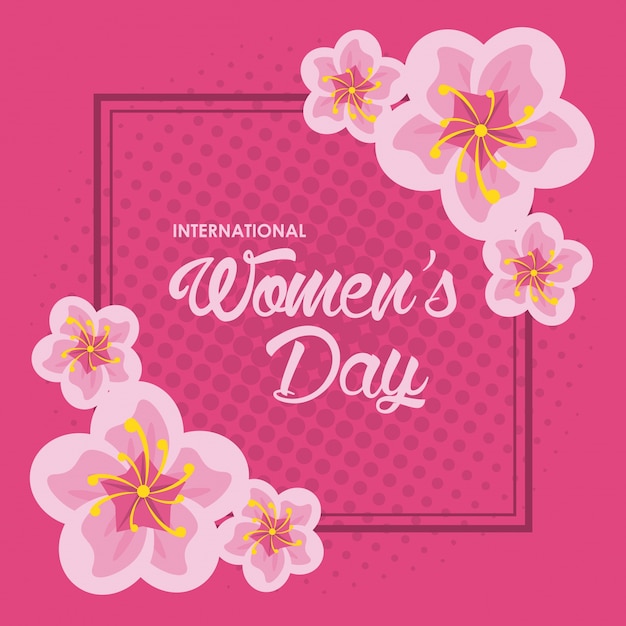 Tarjeta del día de las mujeres