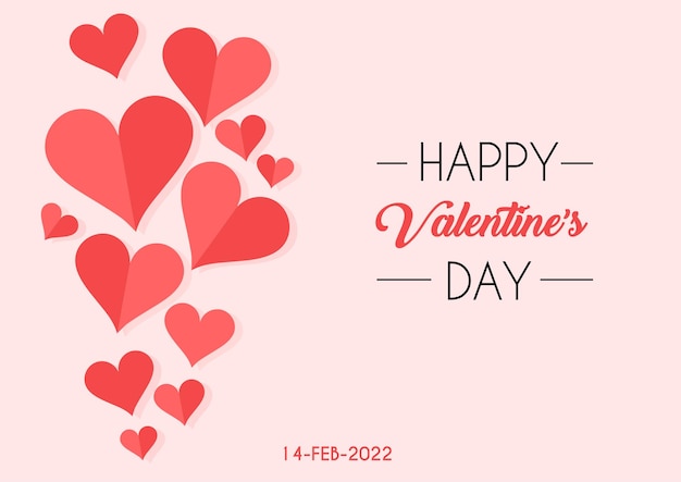 Tarjeta del día de San Valentín