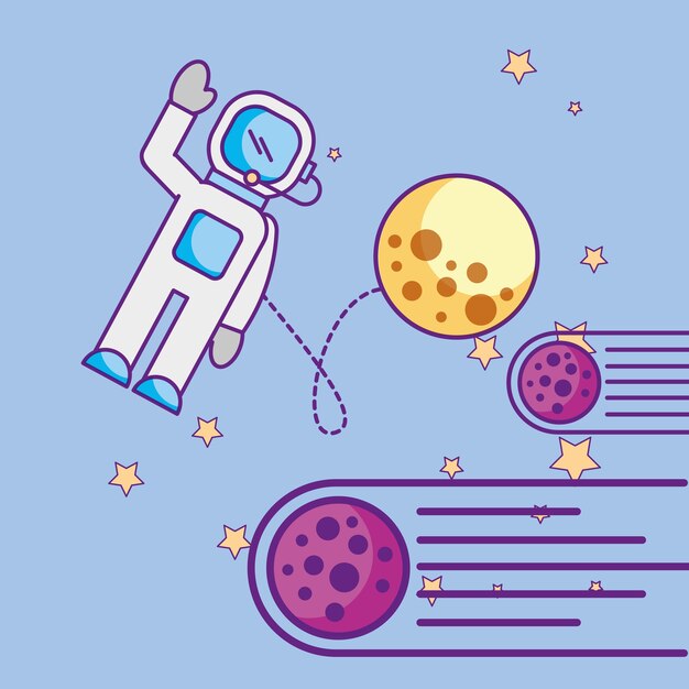 tarjeta espacial galaxia