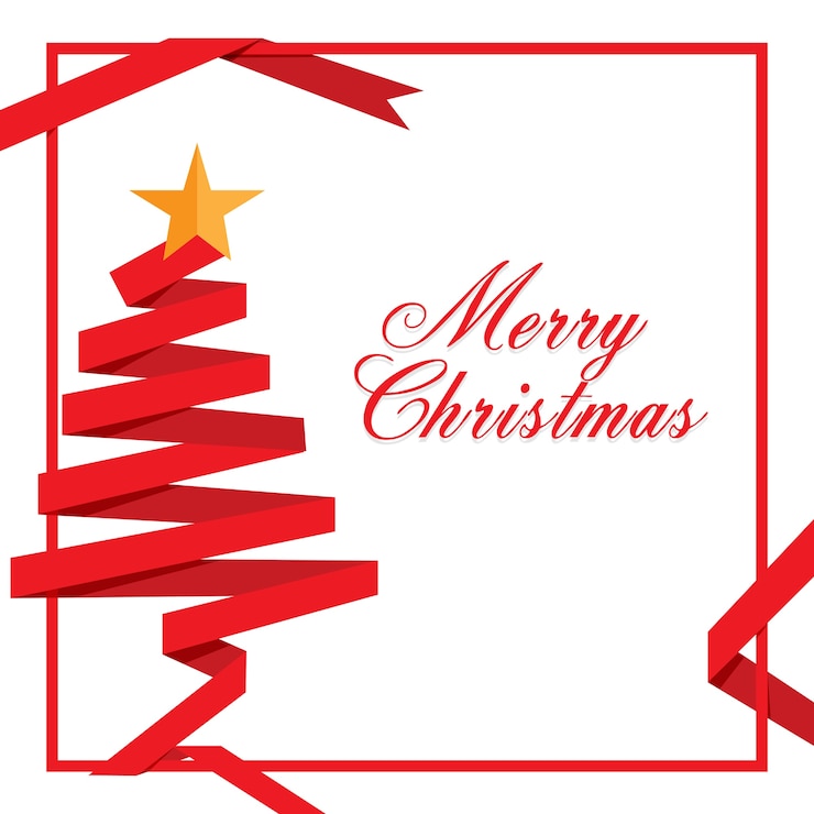 Vector tarjeta de etiqueta de feliz navidad