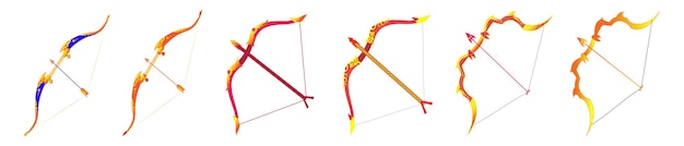 Tarjeta de felicitación con arco y carcaj para el festival Ram Navami. Feliz Ram Navami.