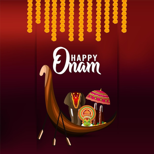 Tarjeta de felicitación de celebración de pongal feliz del festival del sur de la india