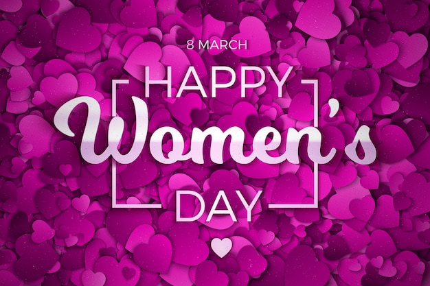 Tarjeta de felicitación del día de las mujeres