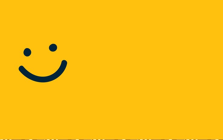 Tarjeta de felicitación del día mundial de la sonrisa con texto o vectores de espacio vacío