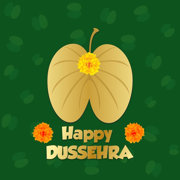 Tarjeta de felicitación dussehra escribiendo texto feliz dussehra