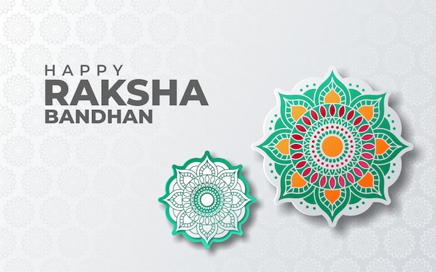 Tarjeta de felicitación feliz de Eaksha Bandhan