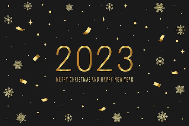 Tarjeta de felicitación de feliz Navidad y próspero año nuevo.