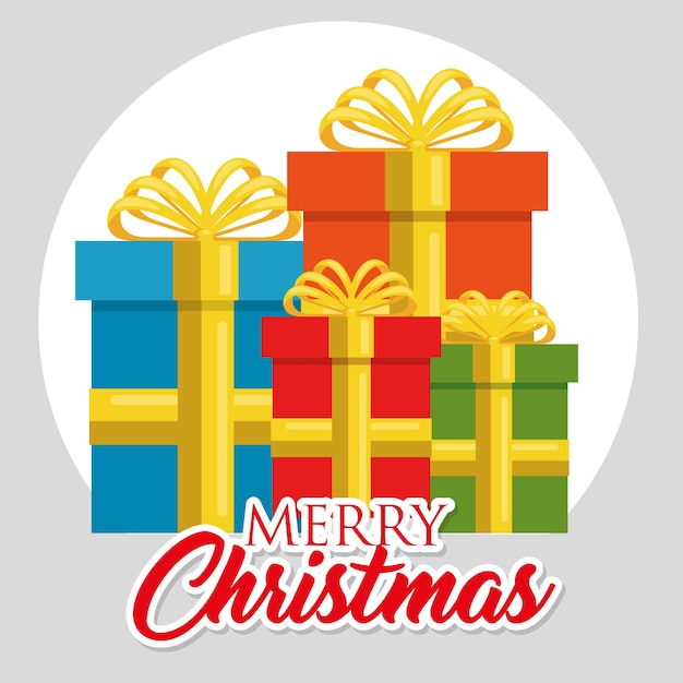 Tarjeta de felicitación de Feliz Navidad