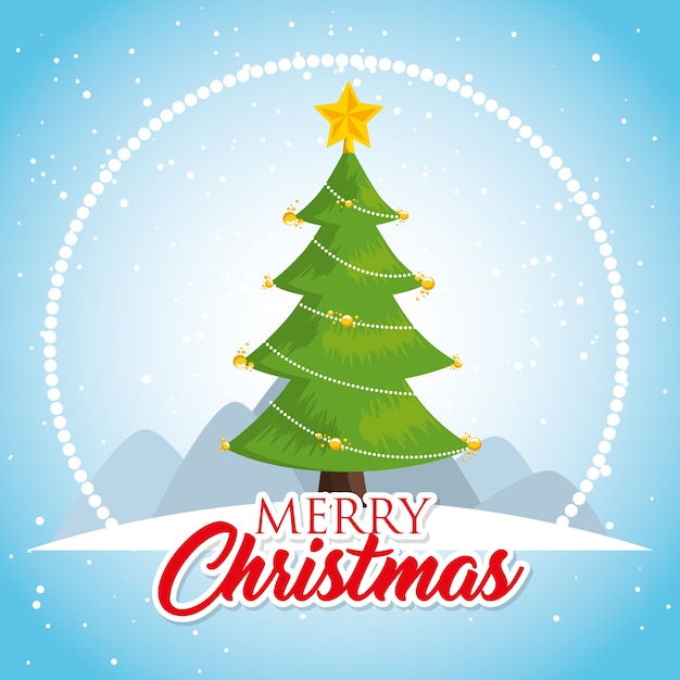 Tarjeta de felicitación de Feliz Navidad