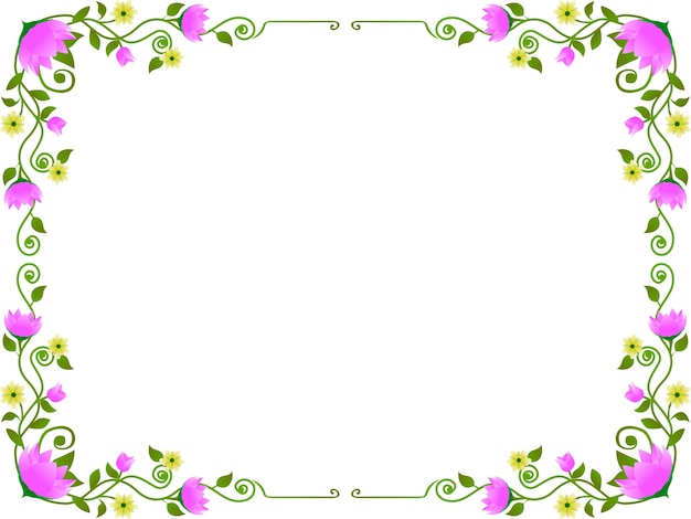 Vector tarjeta de felicitación floral vintage con flor hortensia