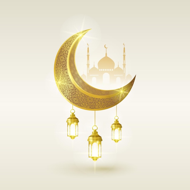 Tarjeta de felicitación islámica eid mubarak, póster, diseño de pancartas, ilustración vectorial