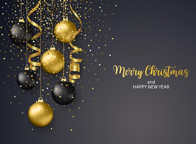Tarjeta de felicitación de navidad