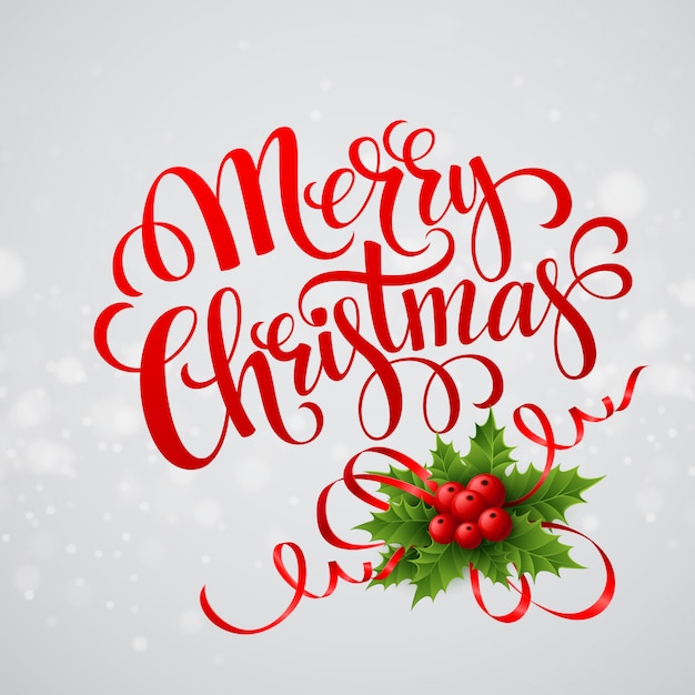 Tarjeta de felicitación de Navidad.