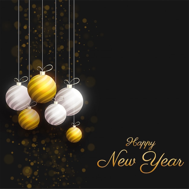 Tarjeta de Feliz Año Nuevo