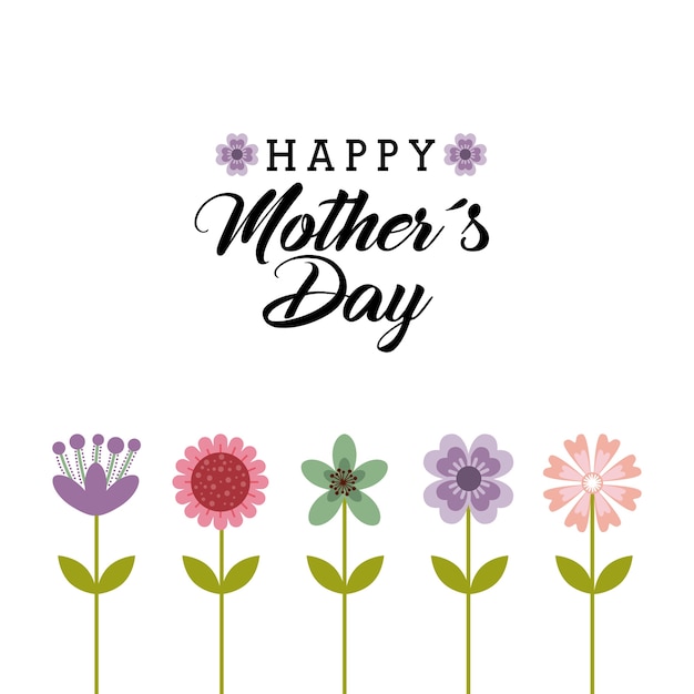 tarjeta feliz día de la madre