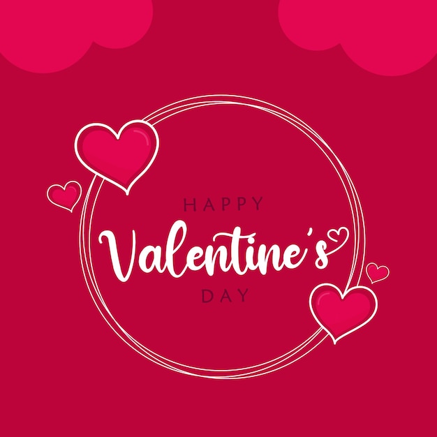 Tarjeta Feliz día de San Valentín