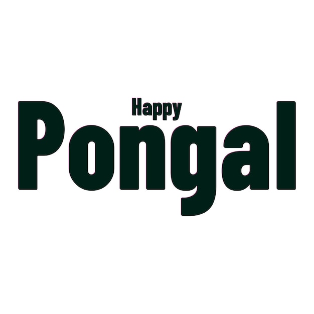 Tarjeta de feliz festival de Pongal con olla de barro y caña de azúcar