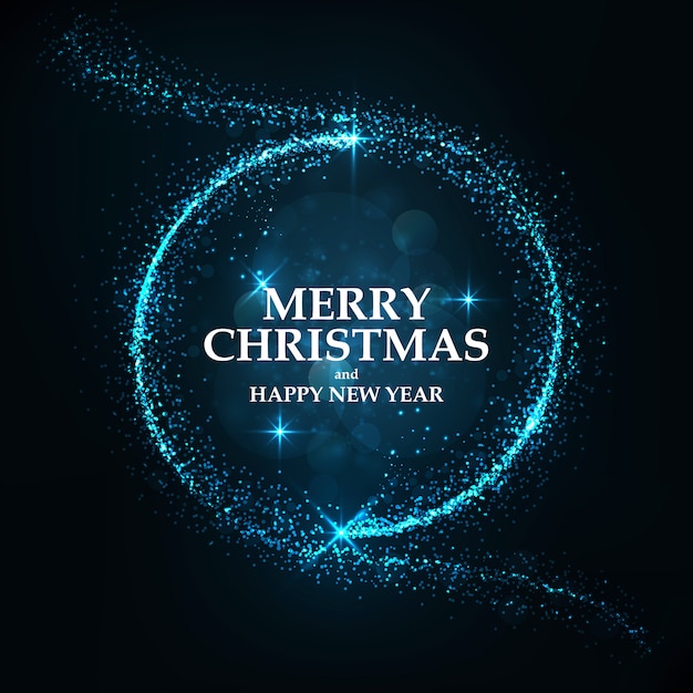 Tarjeta de feliz navidad